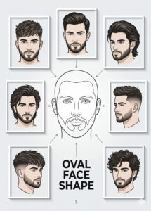 Men’s Haircuts For Oval Face Shape