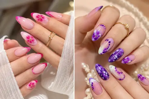 Blooming Gel Nails