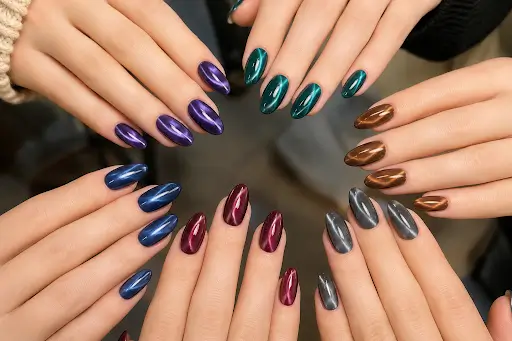 Cat Eye Gel Nail Polish