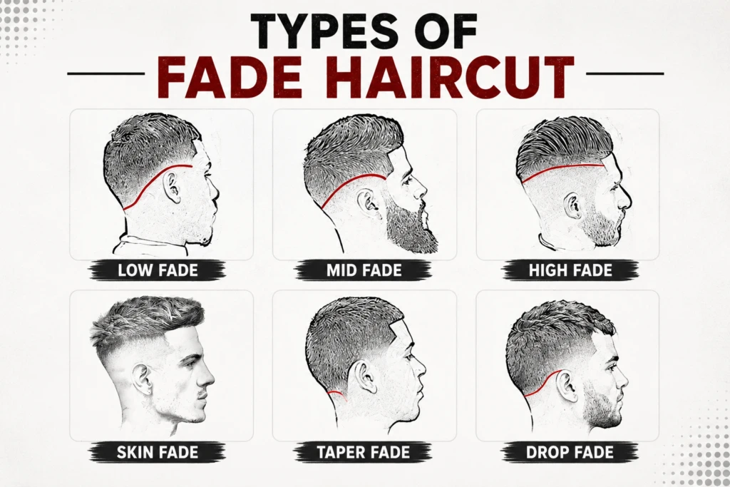 Fade Haircut Types
