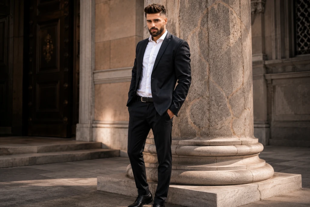 Fade Meets Beard For A Complete Look