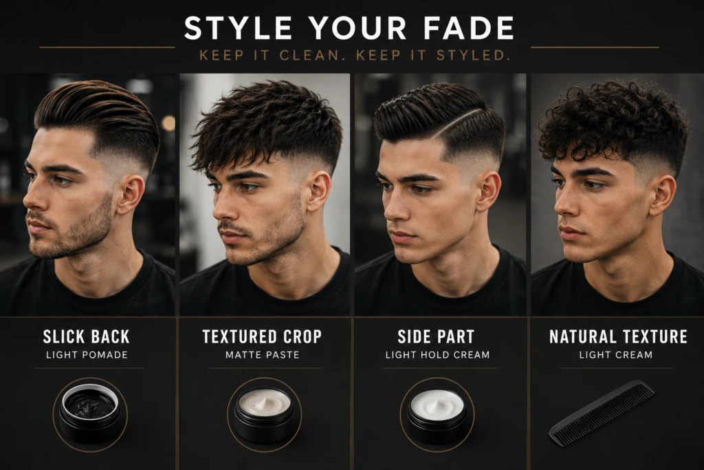 How To Style A Fade Haircut