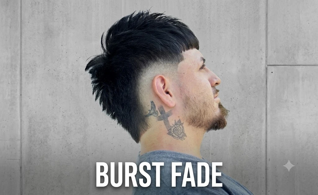 burst fade haircut